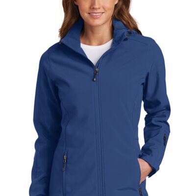 Ladies Hooded Soft Shell Parka Thumbnail