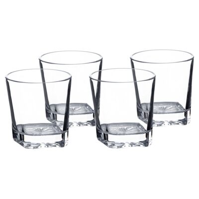 11 oz. Square Rocks Glasses - Set of 4 Thumbnail