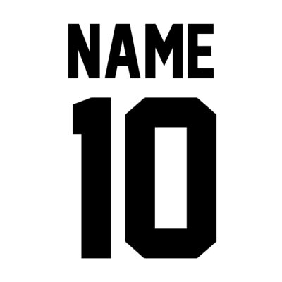 Jersey Names and Numbers Thumbnail
