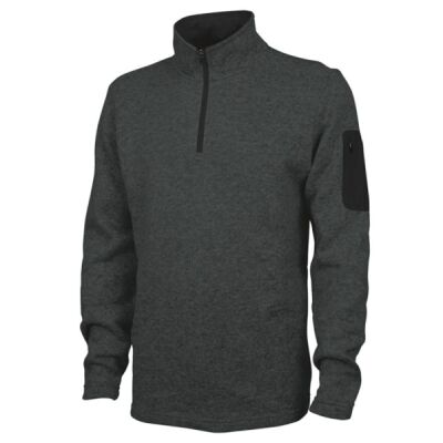 Charles River Men's Heathered Fleece Pullover Thumbnail