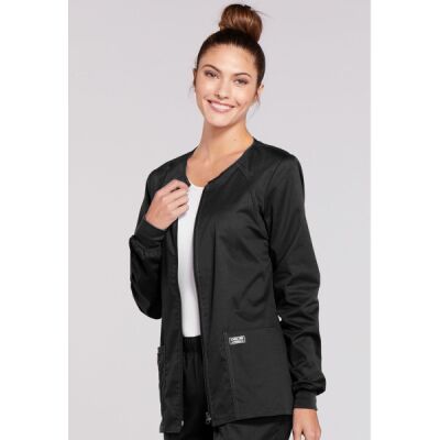 Women's Zip Front Warm-Up Jacket Thumbnail