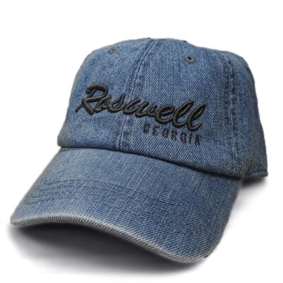 Roswell GA Denim Hat Thumbnail